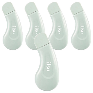 ilso 去黑頭粉刺刮棒 深層清潔毛孔 去除角質 溫和去除老廢皮脂及黑頭粉刺, 單一顏色, 5個