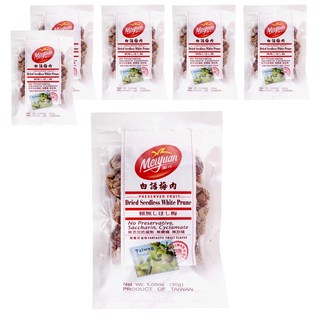 Meiyuan 白話梅肉, 無糖精, 無甜精, 無防腐劑, 30g, 6包