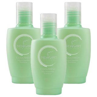 NEWART 新技 茶樹抗屑洗髮精 舒敏止癢 溫和清潔 放鬆心情 減少頭皮屑與異味, 65ml, 3瓶