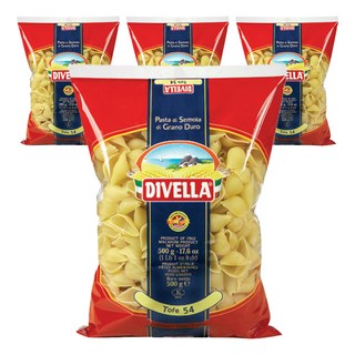 DIVELLA 德威樂 貝殼麵, 500g, 4個