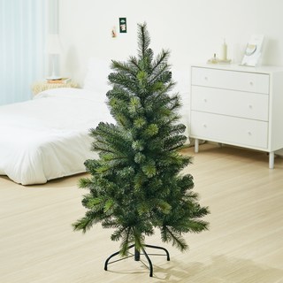 聖誕節PVC無裝飾樹 + 針葉套組, 混合色, 樹(120cm)