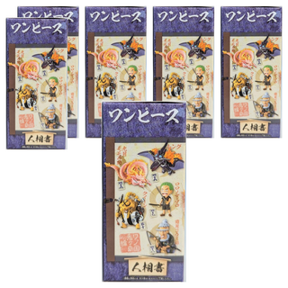 BANPRESTO 航海王 WCF 和之國鬼島篇10 模型公仔 6個, 1組