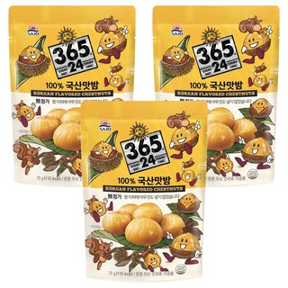 Haepyo 韓國產香栗 70g, 3包