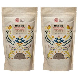 源順食品 黑米芝麻糊 無糖, 500g, 2包