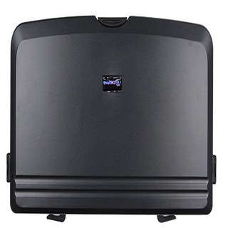 德利生活汽車椅背餐盤飲料置物架, 摺疊設計超級省空間, 掛勾設計牢固可靠, 黑色, 1個