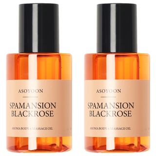 Asoyoon Spamansion系列 Black Rose 身體按摩油, 100ml, 2瓶