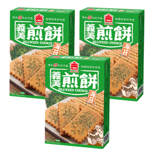 義美 煎餅 海苔口味, 231g, 3盒