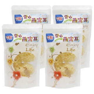 譽方媽媽 雪白燕窩耳, 25g, 4包