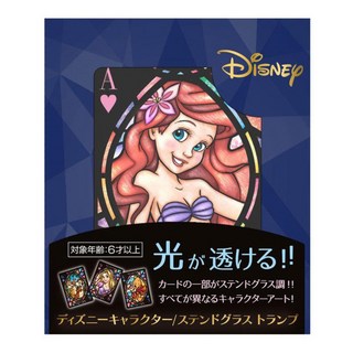Tenyo 迪士尼 透光 54張撲克牌 卡通人物藝術, 1盒