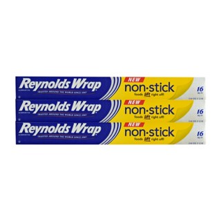 Reynolds 不沾黏不沾鋁箔紙, 3個