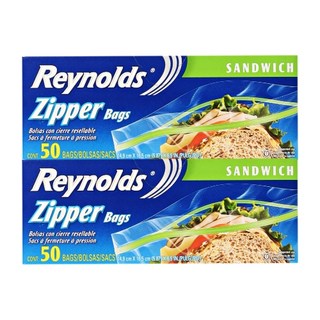 Reynolds 夾鏈袋 50入, 小(S), 2個, 50件