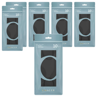 CHACER 佳和口罩 大童4D立體醫用口罩, 玄鐵厚黑, 10入, 6包