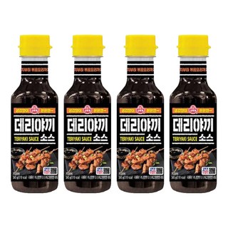 OTTOGI 不倒翁 照燒醬, 345g, 4瓶