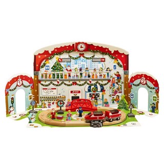 Hape 聖誕倒數月曆 車站 Set, 1組