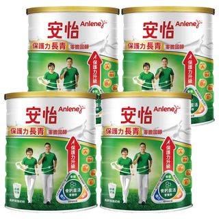 Anlene 安怡 長青高鈣低脂奶粉, 1.5kg, 4罐