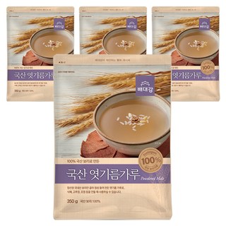 Baedaegam 麥芽粉, 350g, 4個