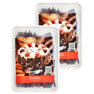 FELCHLIN 黑森林巧克力片, 200g, 2包