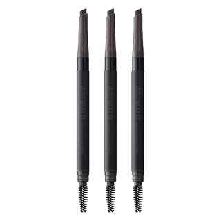 1028 我型我塑持色眉筆 EX版 灰褐色 持久顯色 自然立體 內建削筆器, 3支