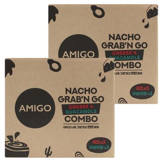 Amigo 玉米脆片 起司沾醬+酪梨奶酪沾醬 Set, 100g, 12盒