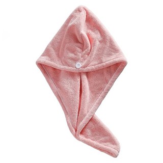 超吸水乾髮帽 100g 3個, 淡粉色, 1組