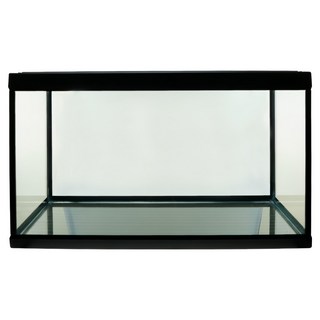 AQUAFUN 水之樂 黑金缸 玻璃缸, 黑色 + 透明色, 1個