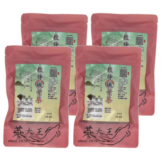篸大王 拉絲杜仲嫩葉茶包, 強韌挺立不畏懼, 3g, 10包, 4袋