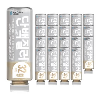 SYNCOMBINE 綜合穀物蛋白奶昔粉隨身瓶 原味, 20個, 65克