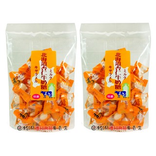 家和 北海道杏仁牛奶糖 香甜濃郁 口感滑順, 100g, 2袋