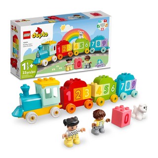 LEGO 樂高 得寶系列 彩色繽紛的數字列車, 探索遊戲中認識數字、學習數數, 數字列車 學習數數, 1盒