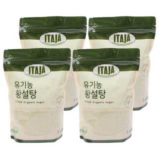ITAJA 紅糖, 1kg, 4個