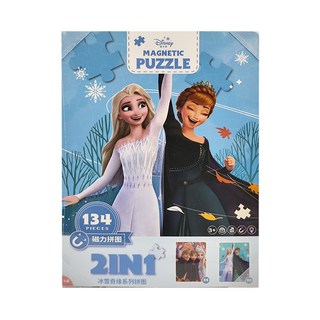 冰雪奇緣系列拼圖, 冰雪奇緣, 1盒, 134