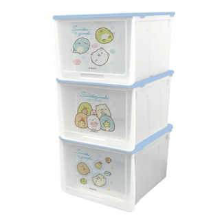 收納王妃 角落生物 防塵收納鞋盒3件組, 遊玩海底, 1