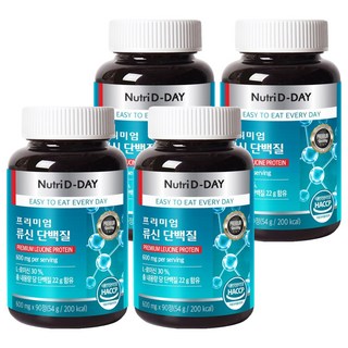 Nutri D-DAY 優質白胺酸蛋白錠, 90顆, 4個