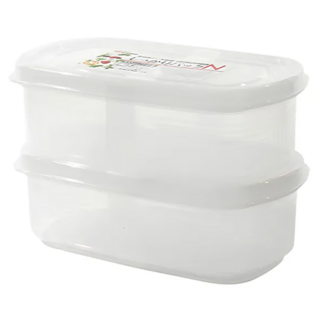 NAKAYA N型長方保鮮盒 K169, 3個, 1組