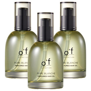 香氛護髮油 純白花香, 3瓶, 70ml