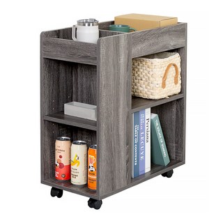 CHIFUN SENHUO 祈樂森活 沃克收納推車, 灰橡木色, 1個