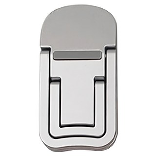 e-kit 逸奇 鋅合金雙檔可調角度筆電平板隱形折疊支架 適用於各種尺寸的平板電腦, AF-MD21_S, 銀色, 2個