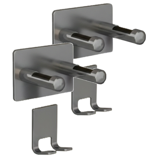 HOUDER 輕奢吹風機架, 2個, 槍灰色