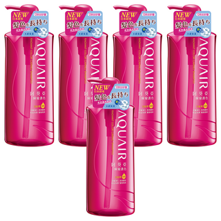 AQUAIR 阿葵亞 瞬耀護色洗髮精，長效持色，深層潔淨, 600ml, 5瓶