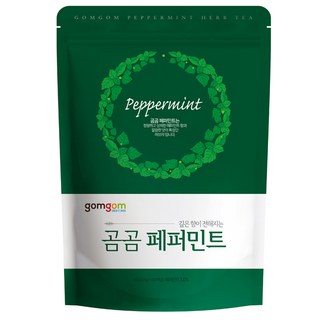 gomgom 薄荷三角茶包 1.5g, 100包, 1袋