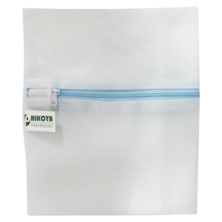 HIKOYA 和彥家 方型密網洗衣袋3入組 - 台灣製造, 防滑拉鍊, 淨白, 1組