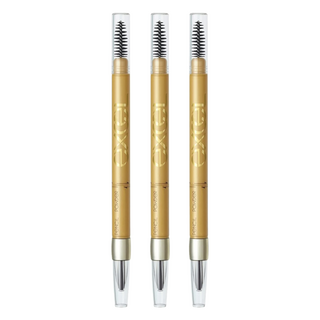 日本 excel 3合1 持久造型眉筆, PD14紫褐色, 3件