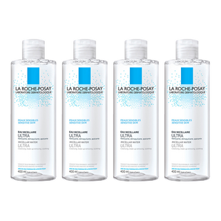 LA ROCHE POSAY 理膚寶水 清爽保濕卸妝潔膚水, 400ml, 4瓶
