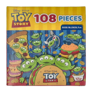 TOY STORY 玩具總動員 拼圖 三眼怪 Set 108片, B, 1盒