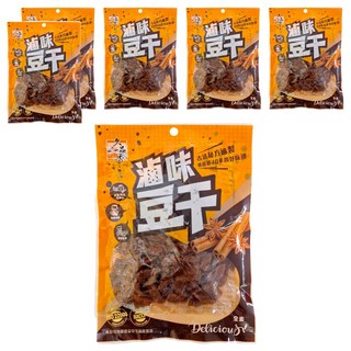 久品香 滷味豆干 全素, 120g, 6包
