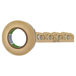 Nitto 日東 日本和紙膠帶 12mm 100個, 米黃色, 1組
