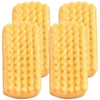 FALLER 芙樂 白豚鬃手部雙足清潔按摩刷, 款式隨機, 4個