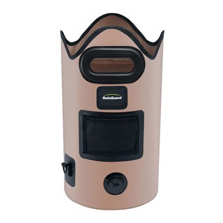 isona 旅行摺疊泡腳桶(含排水孔) 直徑28x寬度48cm 容量: 21L, 1個, 咖啡色