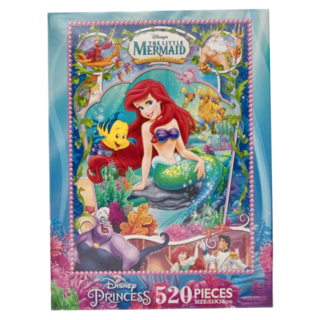 THE LITTLE MERMAID 小美人魚 拼圖 B 15歲以上, 520片, 1盒
