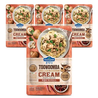 Fontana Toowoomba 烤蘑菇奶油意大利麵醬, 130g, 4個